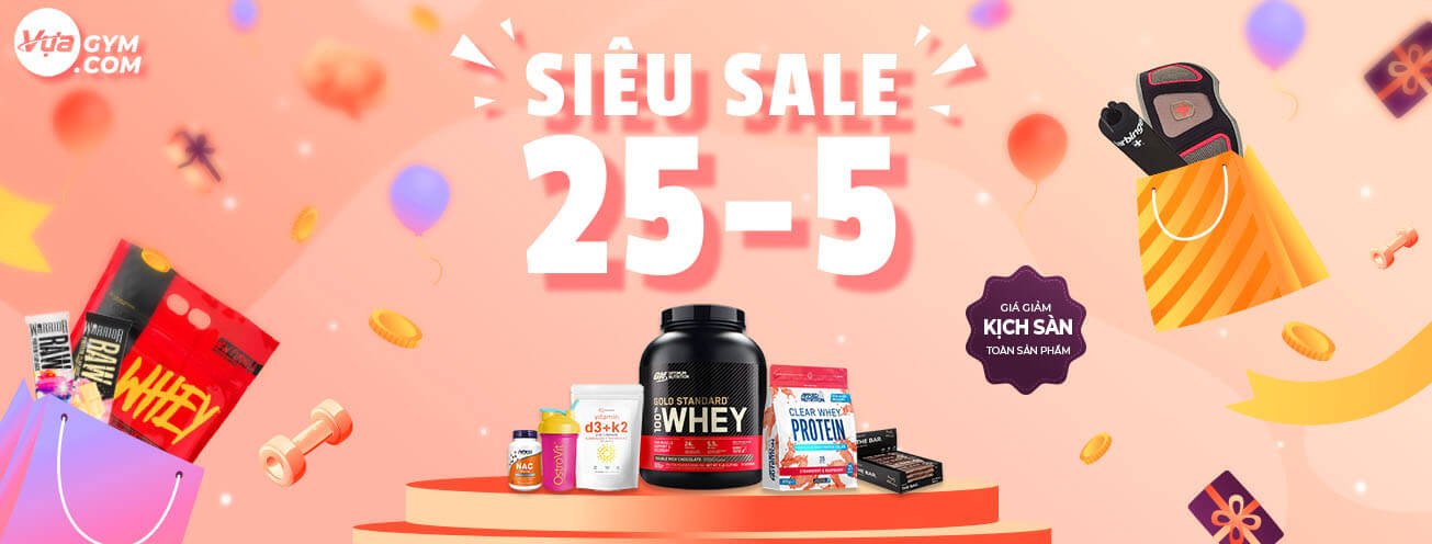 Ảnh banner SIÊU SALE CUỐI THÁNG - Vựa Gym