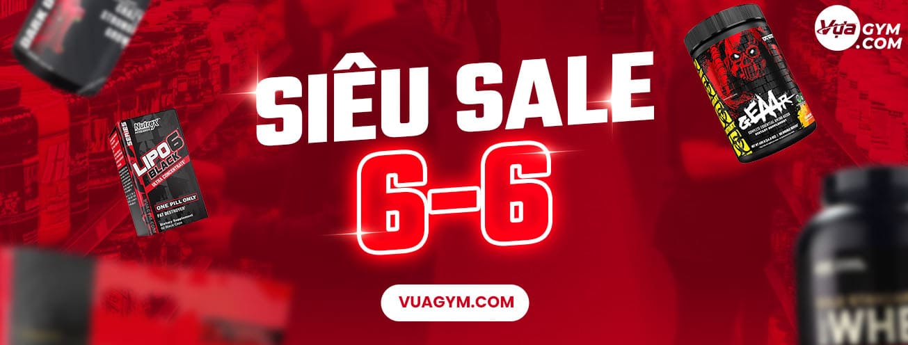 Ảnh banner SIÊU SALE 6.6 - Vựa Gym