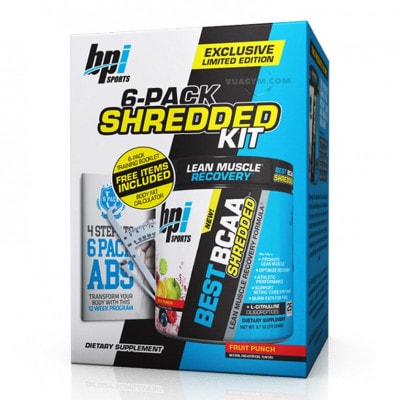 Ảnh sản phẩm BPI Sports - 6 Pack Shredded Kit (25 lần dùng) - 1