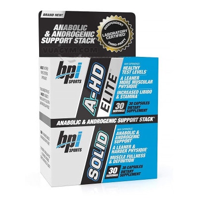 Ảnh sản phẩm BPI Sports - A-HD Elite / Solid Combo (30 lần dùng) - 1