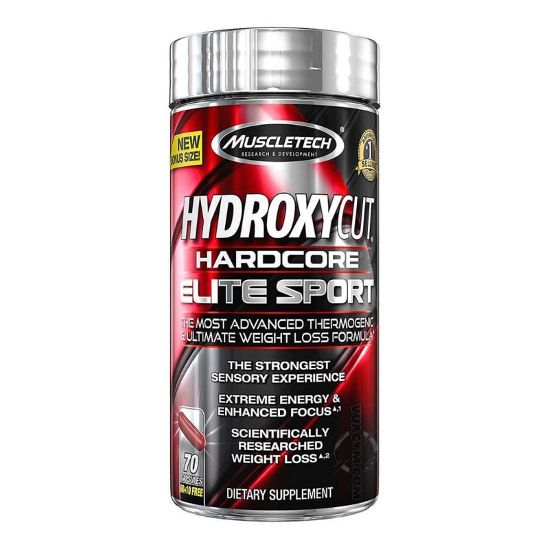 Ảnh sản phẩm MuscleTech - Hydroxycut Hardcore Elite Sport (70 viên)