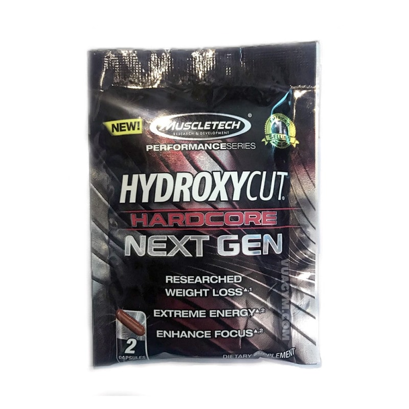 Ảnh sản phẩm MuscleTech - Hydroxycut Hardcore Next Gen (Sample 2 viên)