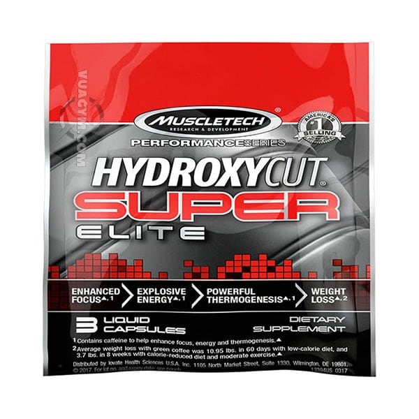 Ảnh sản phẩm MuscleTech - Hydroxycut Super Elite (Sample)