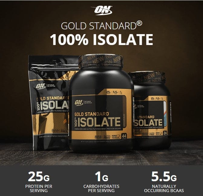 Optimum Nutrition - Gold Standard 100% Isolate (44 lần dùng) - mo ta 2
