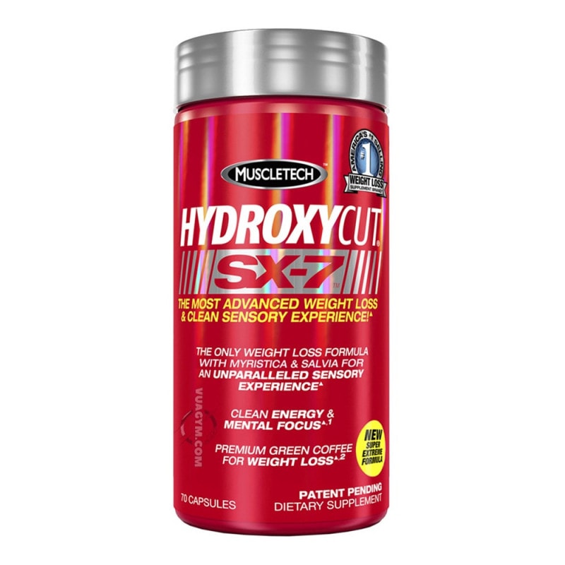 Ảnh sản phẩm MuscleTech - HydroxyCut SX-7 (70 viên)