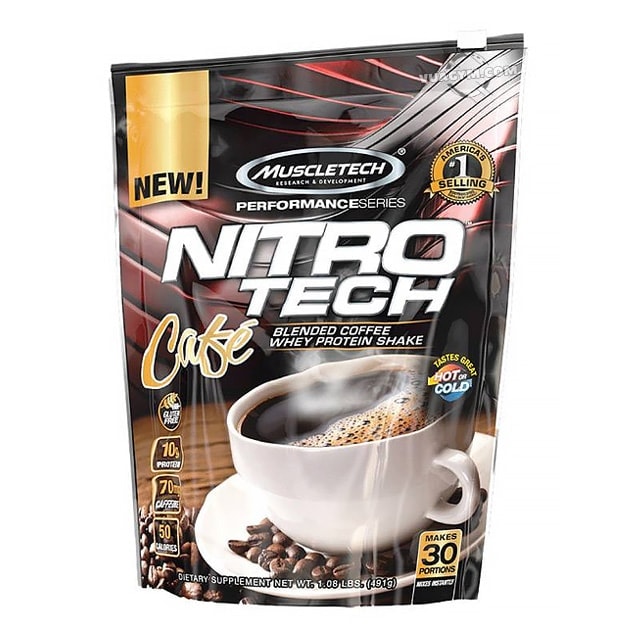 Ảnh sản phẩm MuscleTech - Nitro-Tech Cafe (30 lần dùng)