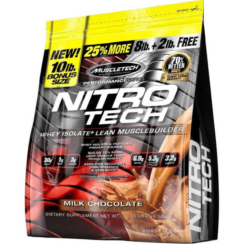 Ảnh sản phẩm MuscleTech - Nitro-Tech (10 Lbs)