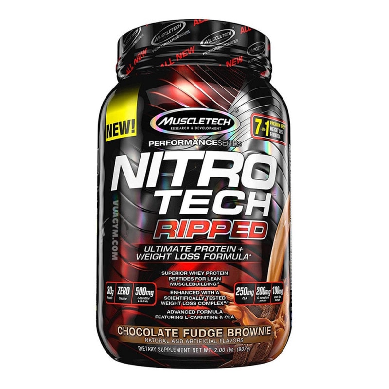 Ảnh sản phẩm MuscleTech - Nitro-Tech Ripped (2 Lbs)
