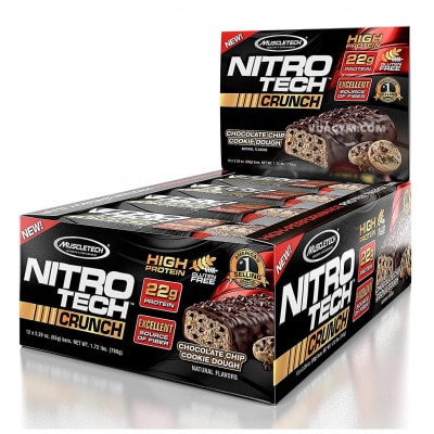 Ảnh sản phẩm MuscleTech - Nitro-Tech Crunch Bar - 1