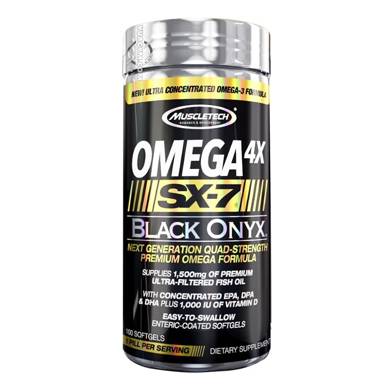 Ảnh sản phẩm MuscleTech - Omega4x SX-7 Black Onyx (100 viên)