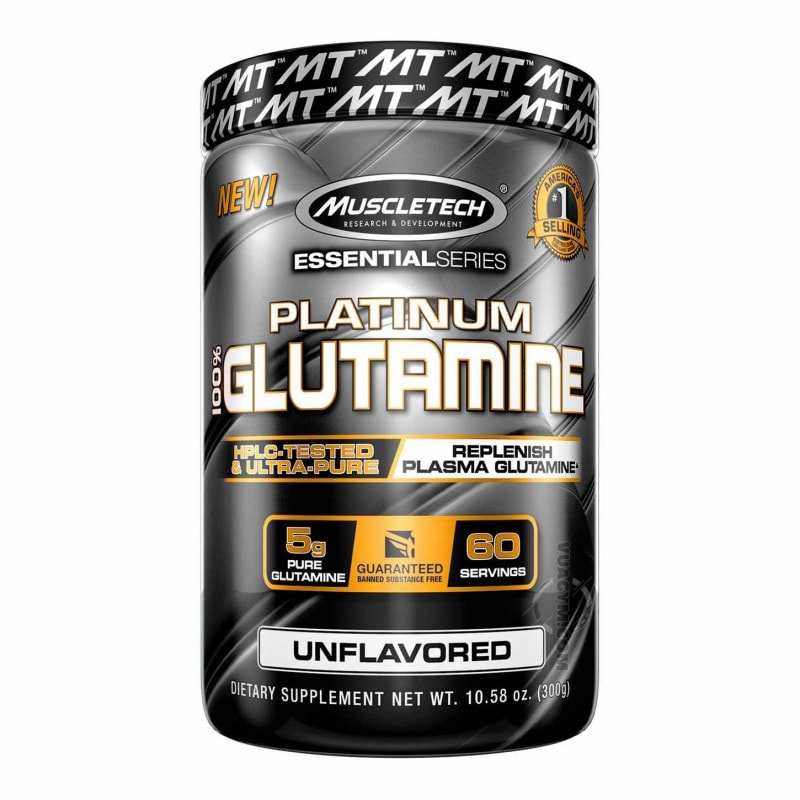 Ảnh sản phẩm MuscleTech - Platinum 100% Glutamine (60 lần dùng)
