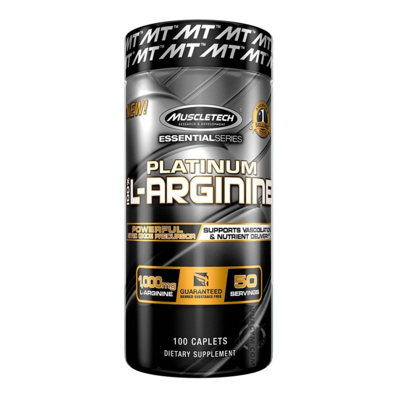 Ảnh sản phẩm MuscleTech - Platinum 100% L-Arginine (100 viên)
