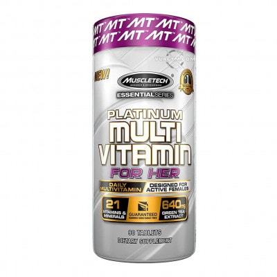 Ảnh sản phẩm MuscleTech - Platinum Multivitamin For Her (90 viên) - 1