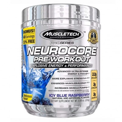 Ảnh sản phẩm Muscletech - NeuroCore Pre-Workout (40 lần dùng) - 1