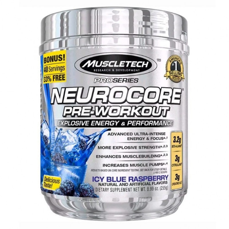 Ảnh sản phẩm Muscletech - NeuroCore Pre-Workout (40 lần dùng)