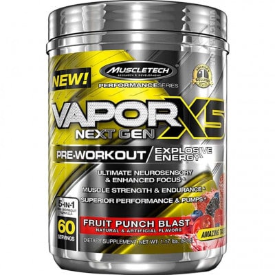 Ảnh sản phẩm MuscleTech - VaporX5 Next Gen (60 lần dùng) - 1