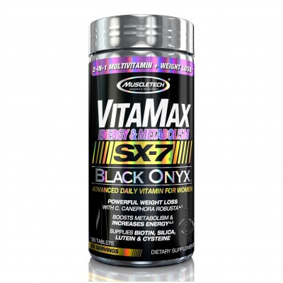 Ảnh sản phẩm MuscleTech - VitaMax Energy & Metabolism SX-7 Black Onyx for Women (120 viên) - 1