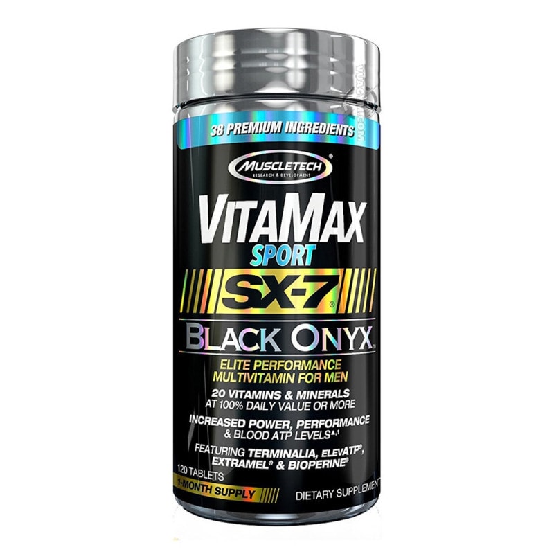 Ảnh sản phẩm MuscleTech - VitaMax Sport SX-7 Black Onyx for Men (120 viên)
