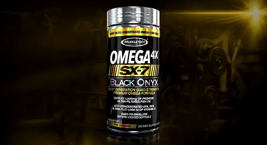 MuscleTech - Omega4x SX-7 Black Onyx (100 viên) - omega4