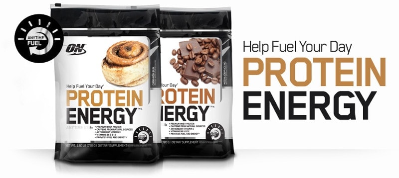 Optimum Nutrition - Protein Energy (1.72lb) - proteinenergybanner