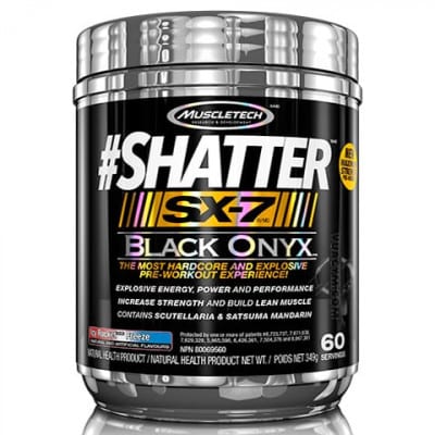 Ảnh sản phẩm MuscleTech - Shatter SX-7 Black Onyx (60 lần dùng) - 1