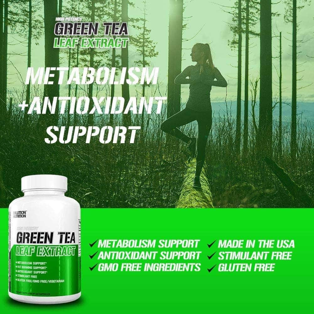 EVL - Green Tea Leaf Extract (100 viên) - gree tea leaf extract 100 caps