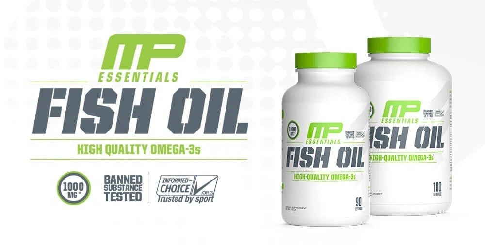 MusclePharm - Essentials Fish Oil (180 viên) - 2020 fishoilessentials leadbanne