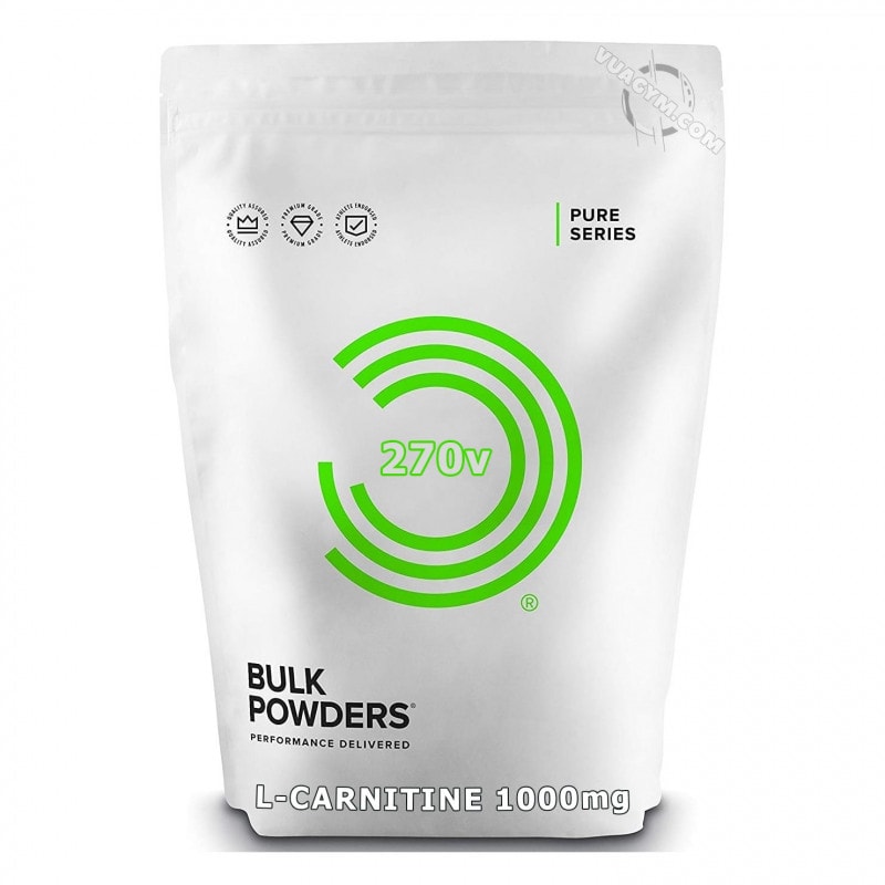 Ảnh sản phẩm Bulk Powders - L-Carnitine 1000mg (270 viên)