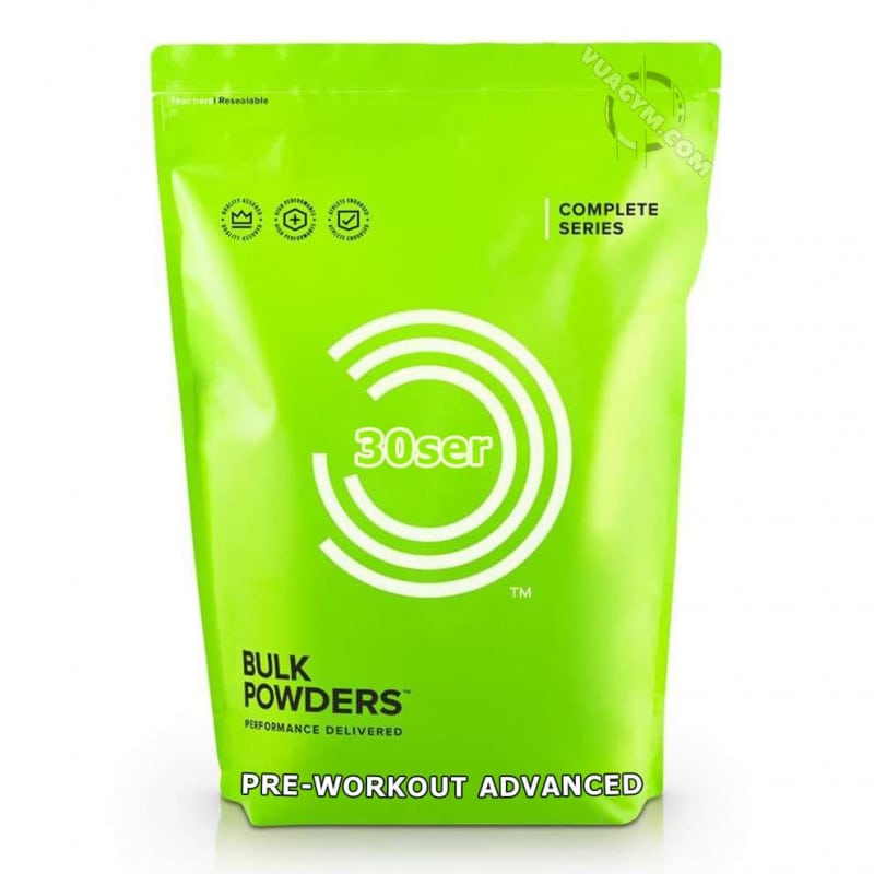 Ảnh sản phẩm Bulk Powders - Complete Pre-Workout ADVANCED (30 lần dùng)