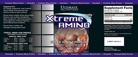 Ultimate Nutrition - Xtreme Amino (330 viên) - ggggggggggggggggggggggggggggg