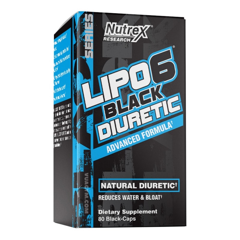 Ảnh sản phẩm Nutrex - Lipo-6 Black Diuretic (80 viên)
