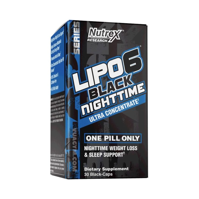 Ảnh sản phẩm Nutrex - Lipo-6 Black Nighttime UC (30 viên)