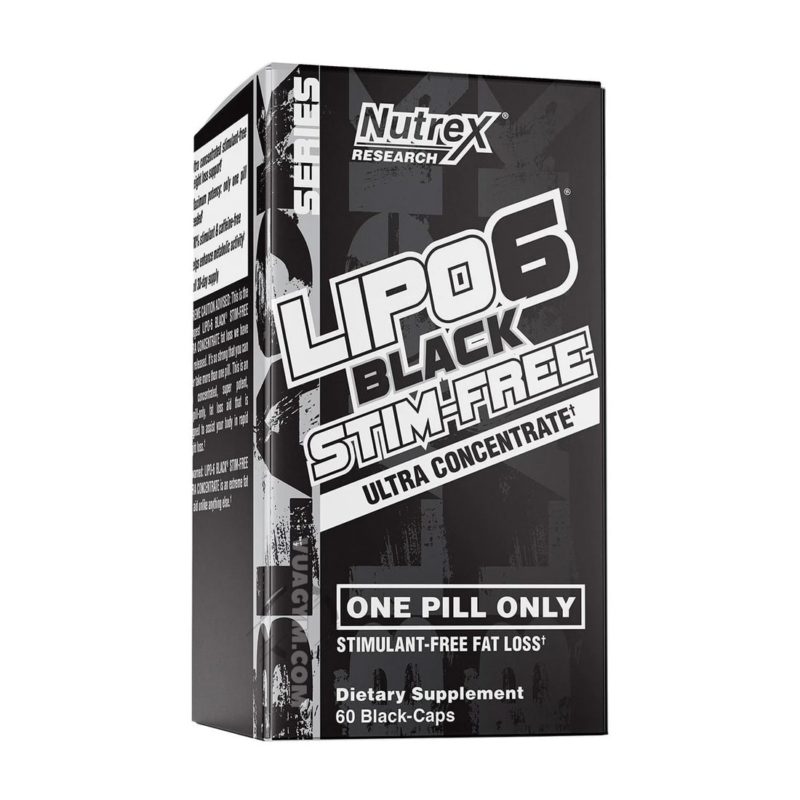 Ảnh sản phẩm Nutrex - Lipo-6 Black Stim-Free (60 viên) (Tem BBT)