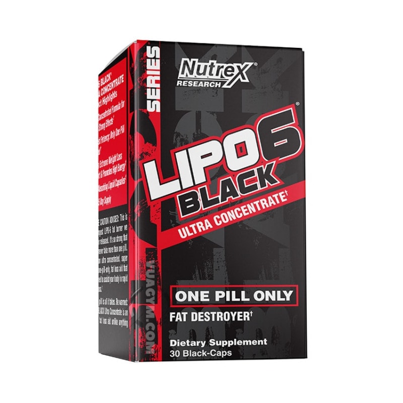 Ảnh sản phẩm Nutrex - Lipo-6 Black Ultra Concentrate (30 viên)