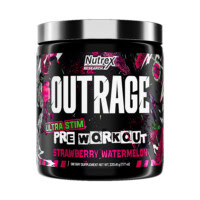 Nutrex - Outrage (30 lần dùng). Straw Water