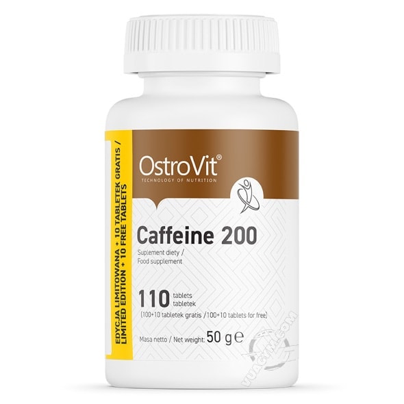 Ảnh sản phẩm OstroVit - Caffeine (110 viên)