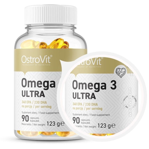 OstroVit - Omega 3 Ultra (90 viên) - ostrovit omega 3 ultra 90 mo ta