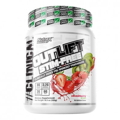 Ảnh sản phẩm Nutrex - Outlift Stim-Free (20 lần dùng) - 1