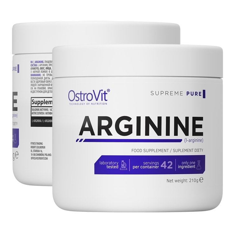 OstroVit - Arginine (210g) - pol pl ostrovit supreme pure arg 1