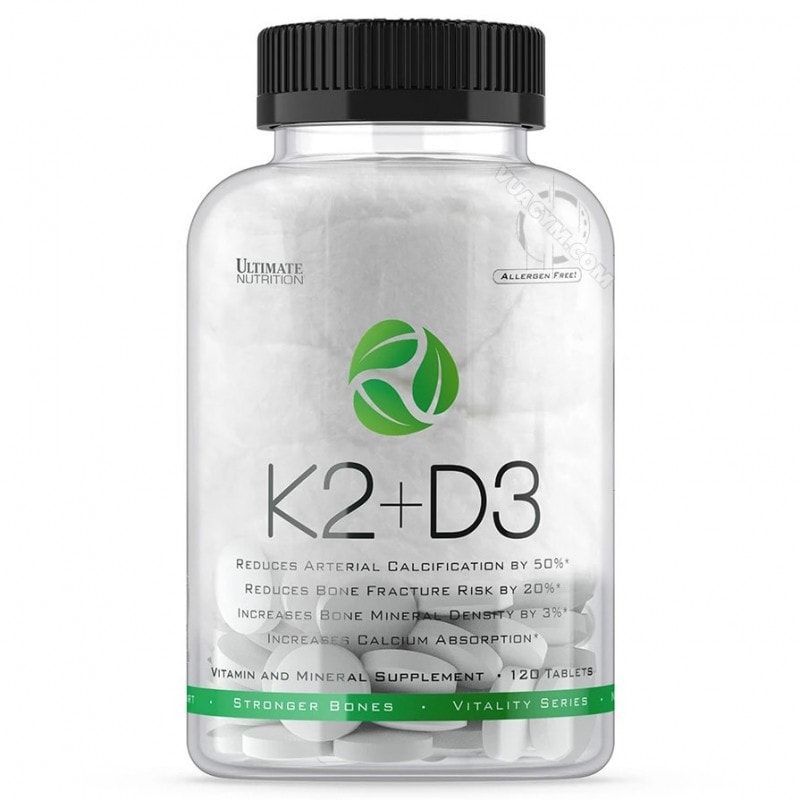 Ảnh sản phẩm Ultimate Nutrition - K2+D3 (120 viên)