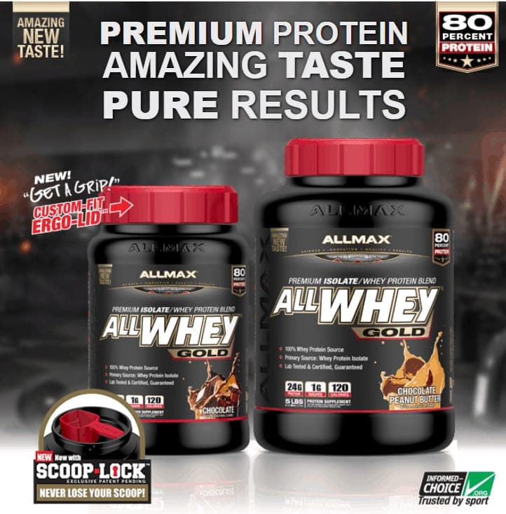 AllMAX Nutrition - AllWhey Gold (5 Lbs) - 1 17