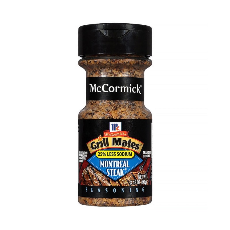 Ảnh sản phẩm Gia vị ăn kiêng McCormick Grill Mates 25% Less Sodium Montreal Steak 90g (3.18 oz)