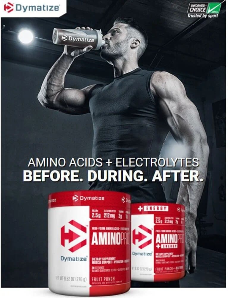 Dymatize - Amino Pro (30 lần dùng) - amino pro banner