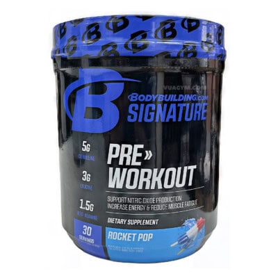 Bodybuilding - Signature Pre Workout - 30 lần dùng - Rocket Pop