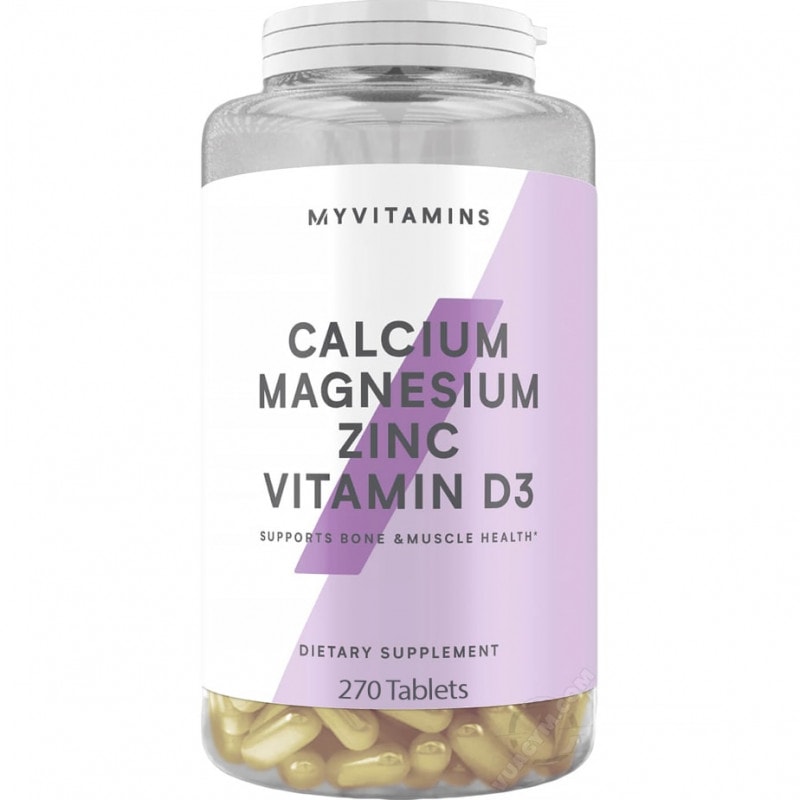 Ảnh sản phẩm MyVitamins - Calcium, Magnesium, Zinc & Vitamin D3 (270 viên)