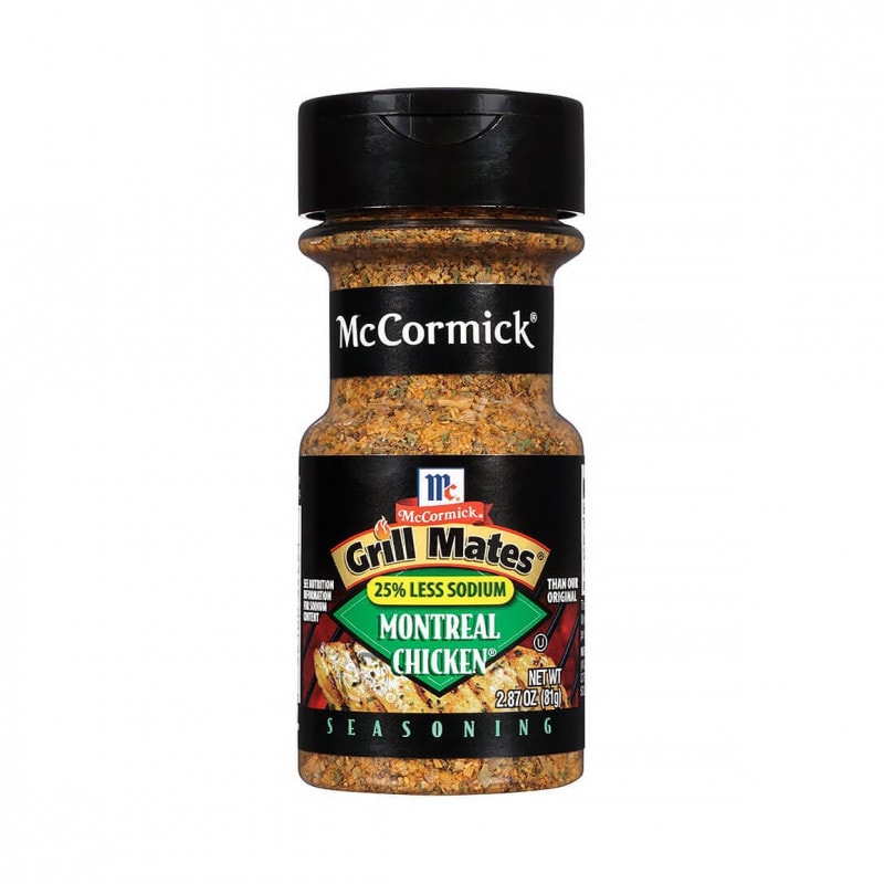 Ảnh sản phẩm Gia vị ăn kiêng McCormick Grill Mates 25% Less Sodium Montreal Chicken 81g (2.87 oz)