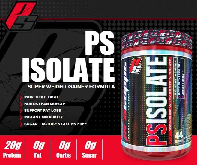 ProSupps - PS Isolate (2 Lbs) - ps isolate prosupps banner1
