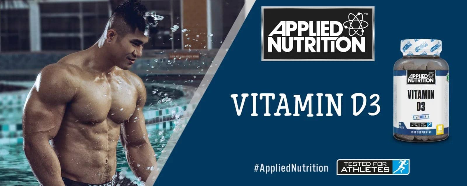 Applied Nutrition - Vitamin D3 (90 viên) - vitamin d3 applied banner