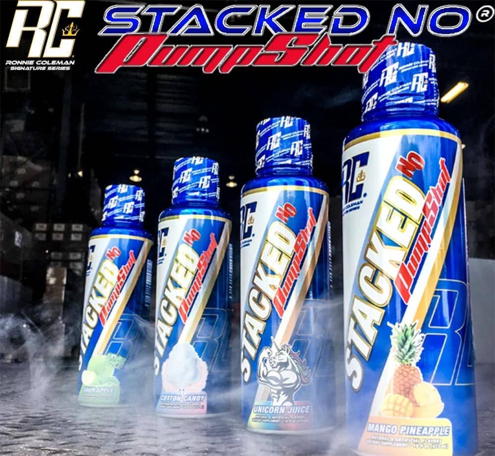 Ronnie Coleman - Stacked-N.O. Pump Shot (32 lần dùng) - 2018 productpage stackedpumpshot