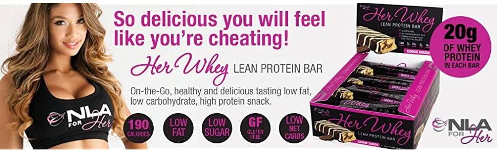 NLA For Her - Whey Protein Bar - 50eeabdc c9dc 48bc bd60 07cdc583